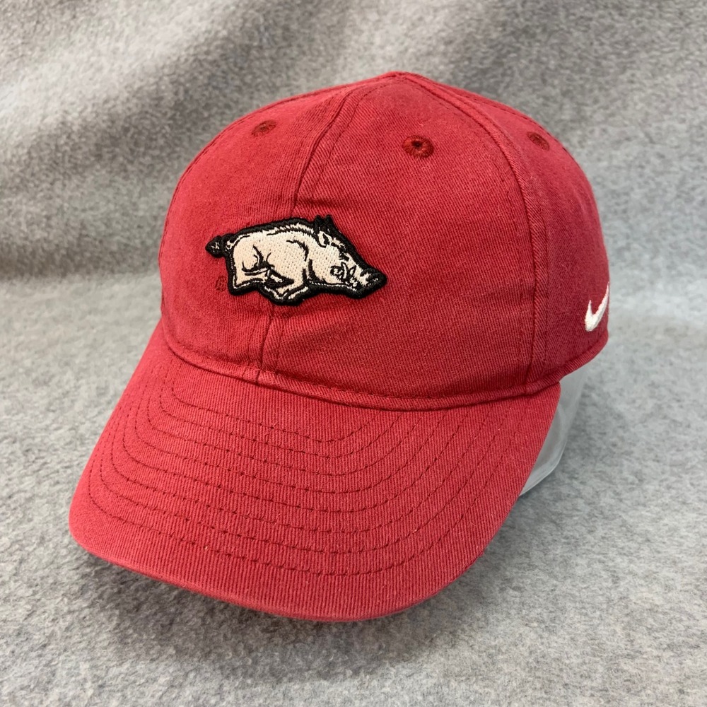 Arkansas Razorbacks Infant Red Nike Baseball Cap Embroidered Logo Infant